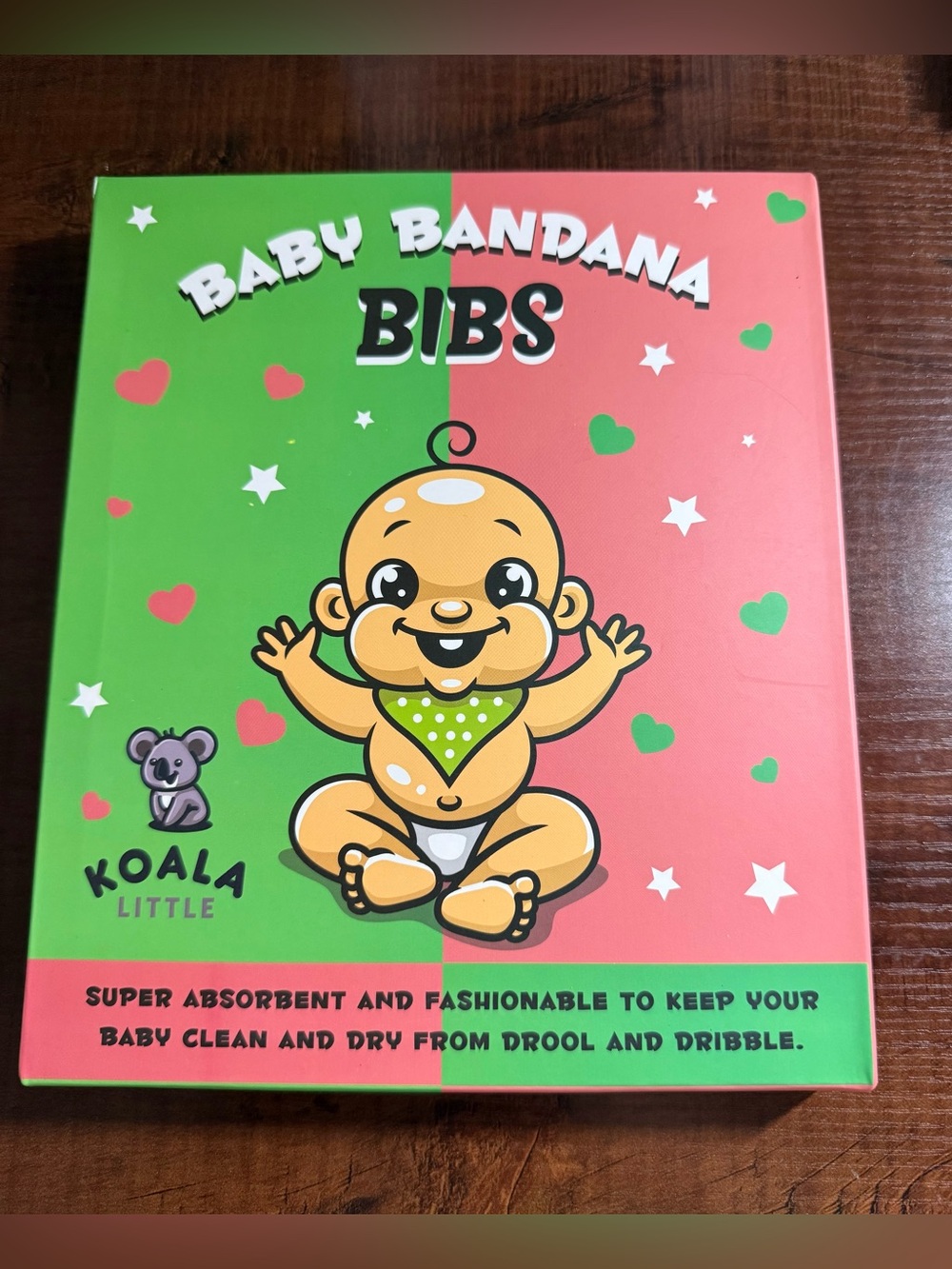 Baby Bandana Bibs - Box of 6 *NIB